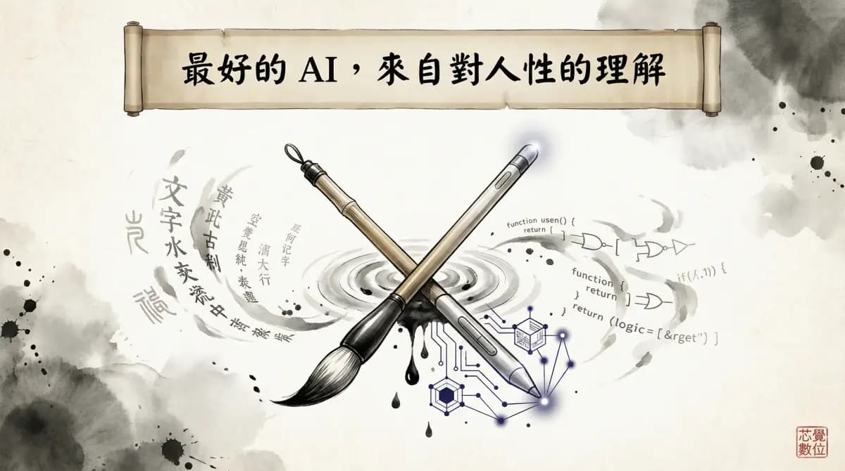 為什麼最好的 AI 來自對人性的理解？解析芯覺獨有的 AI 設計思維